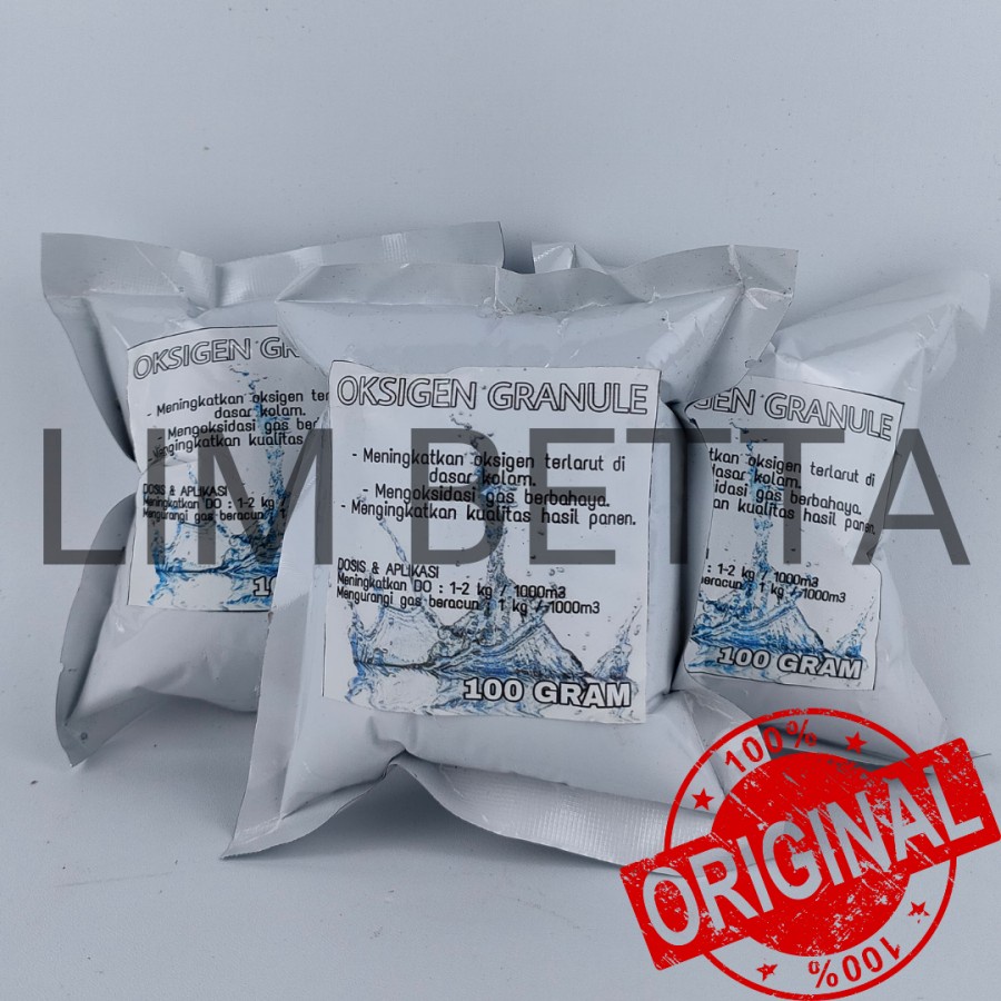 OKSIGEN GRANULE 100 GRAM / OXYGEN GRANULE 100 GRAM