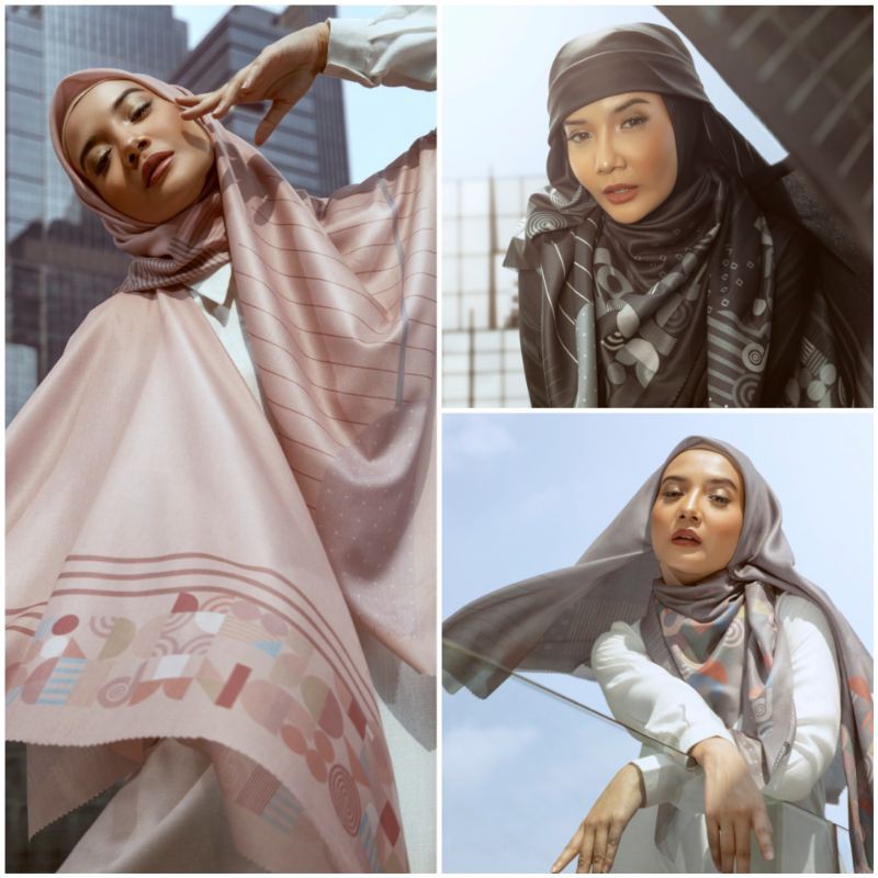 DEENAY X ZASKIA SUNGKAR COSMO SERIES (Dusty Pink, Grey, Black)