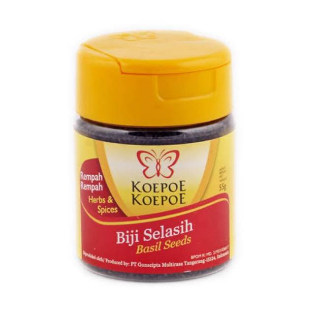 

Kupu Kupu Biji Selasih 50 Gram