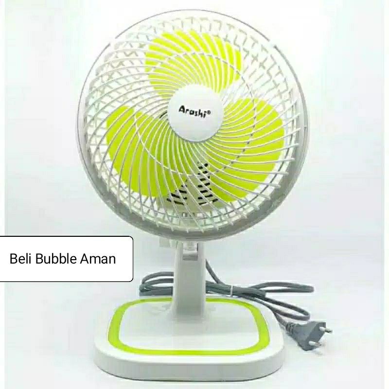 ARASHI KIPAS ANGIN MEJA GENERAL DESK FAN 8 INCH 10 INCH AR138  Kipas angin meja ARASHI GENERAL