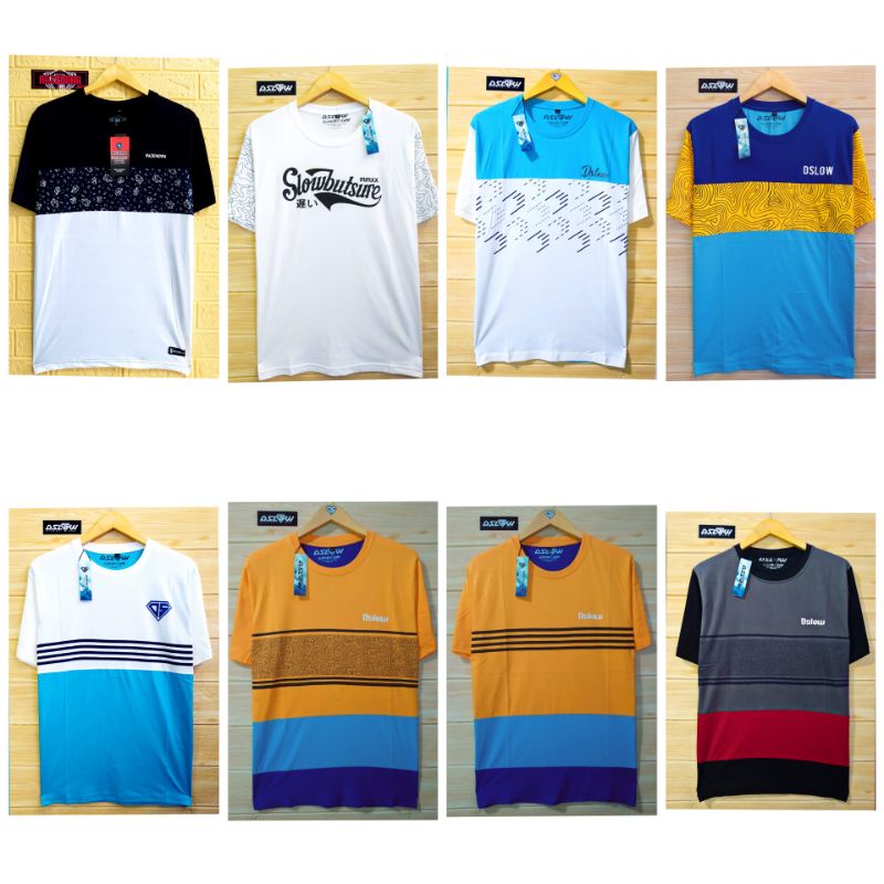 KAOS KOMBINASI ( D'SLOW & R-SEVEN )