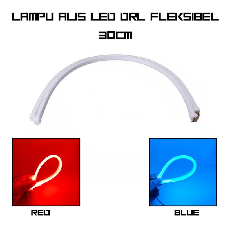 Promo lampu alis diam 30cm anti air anti panas harga 1pcs