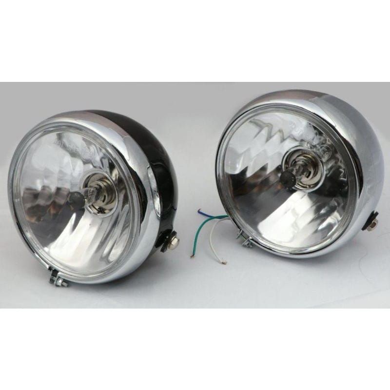 LAMPU CB125 SET BATOK CROME/HITAM