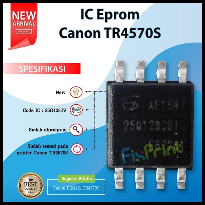 Ic Eprom Eeprom Canon Tr4570S Resetter Board Mainboard Printer Tr4570S