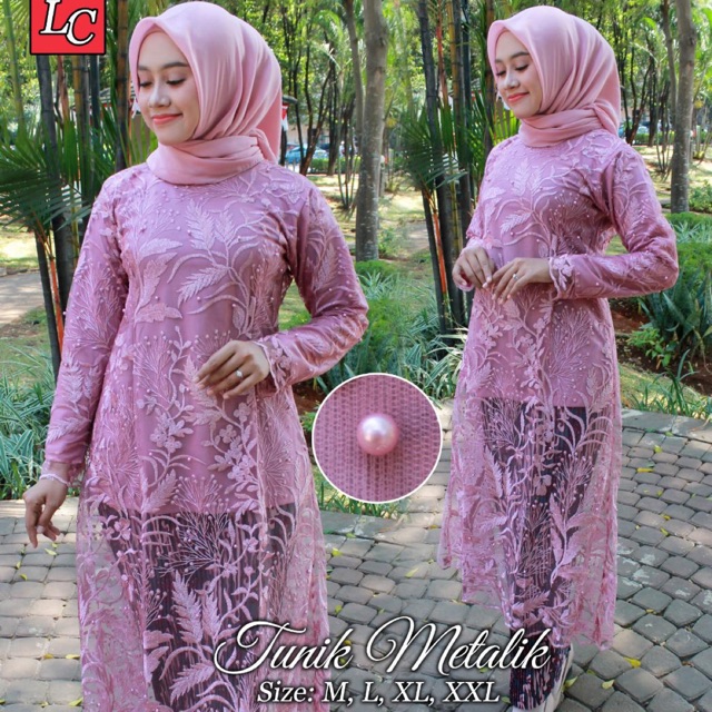 KEBAYA MEWAH BRUKAT / BRUKAT METALIK / KEBAYA MODERN / KEBAYA MUSLIM