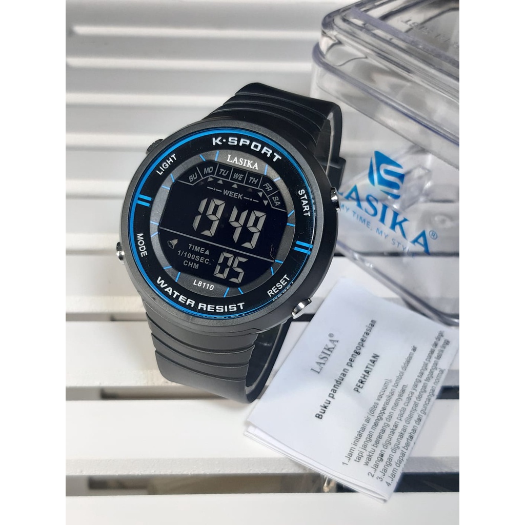 Jam Tangan LASIKA ORIGINAL  Anti Air pria wateproof  3 Atm