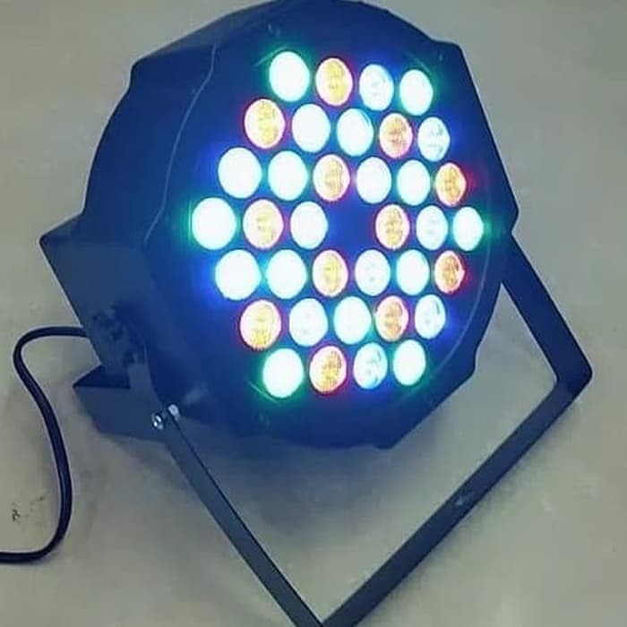 Lampu Sorot Disco LED Par 36 Mata - RGB / Lampu Panggung LED