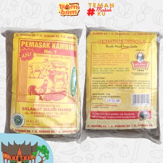 Bumbu Pemasak Daging / Gulai 1Kg Masak Masakan Khas Asli Padang