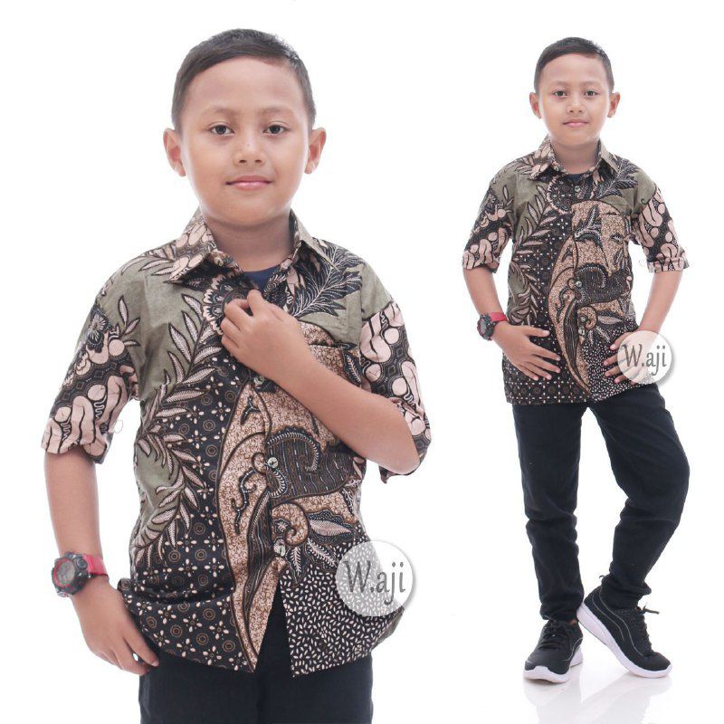 Kemeja Batik Anak Batik Anak Modern