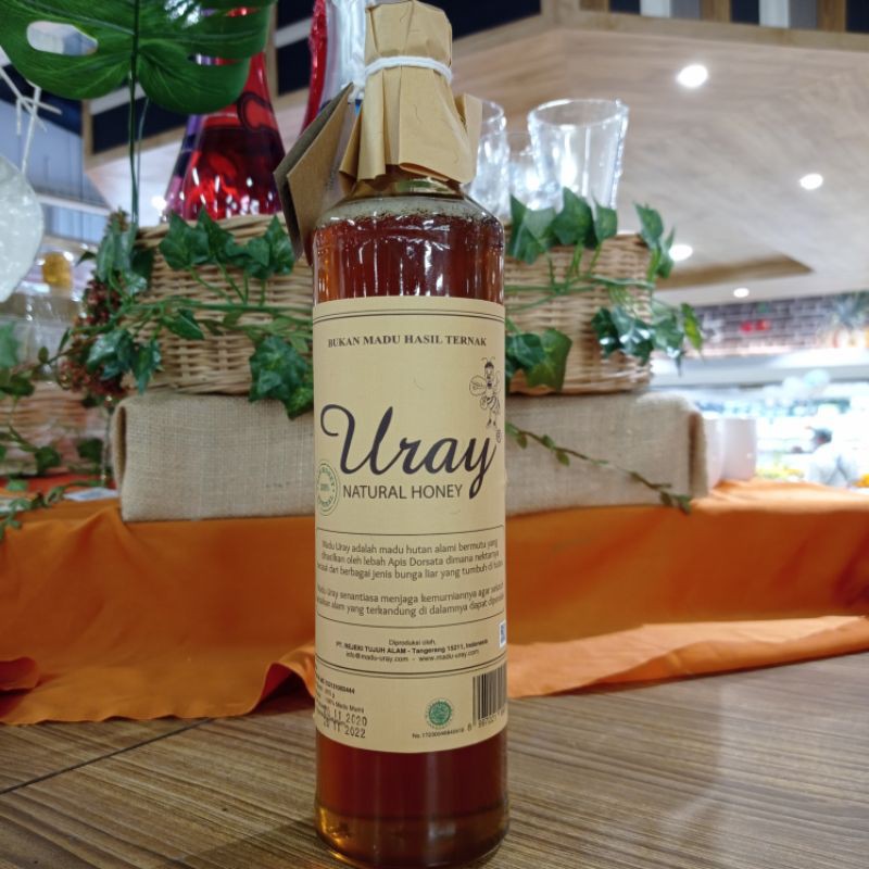 

madu uray row 100% natural 875gr | madu hutan | free dus dan Buble wrap