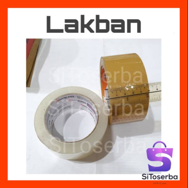 LAKBAN MURAH TEBAL LEBAR 5 CM - LAKBAN COKLAT - LAKBAN BENING - PLATBAN BESAR ISOLASI BESAR