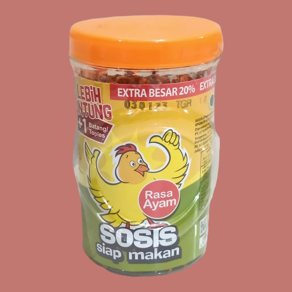

Sosis So NIce Ayam 21gr [24 stick/toples]