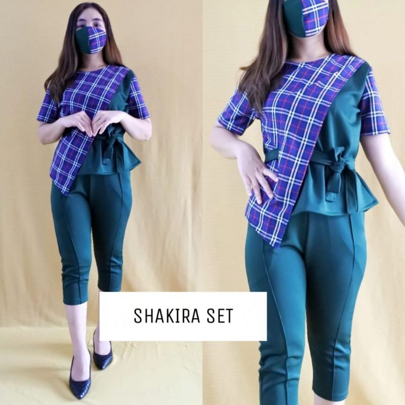 isuka fashion ori label shakira sett free mask