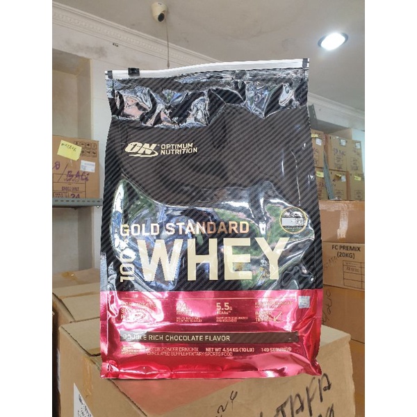 On whey gold standard 10lbs 100% whey protein susu fitness on wgs