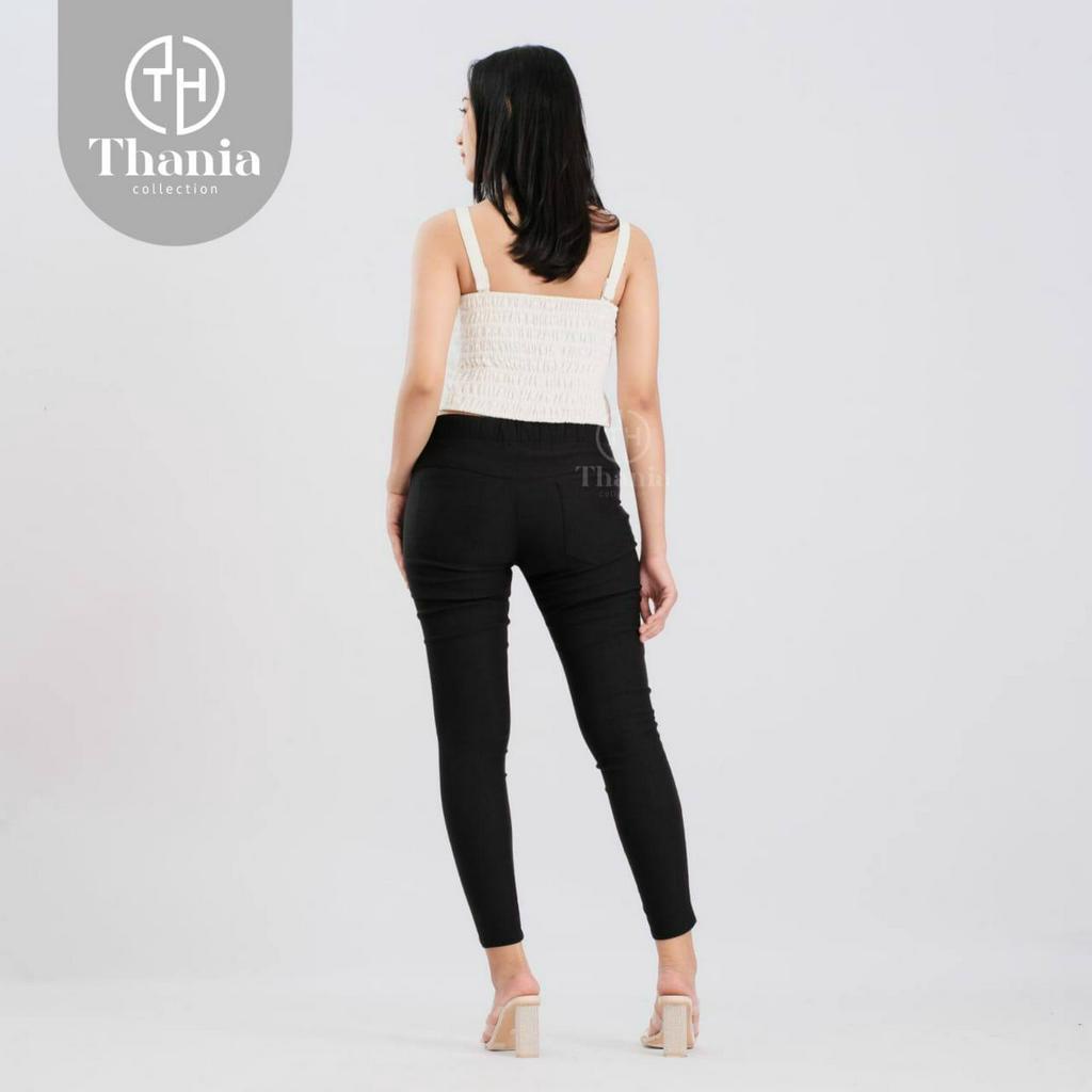 Elizabeth Pants Celana Chino Wanita Bahan Melar Elastis Celana Panjang Wanita Legging SoftJeans