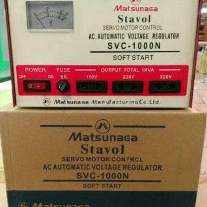 NEW Stavolt Stabilizer 1000 Watt MATSUNAGA