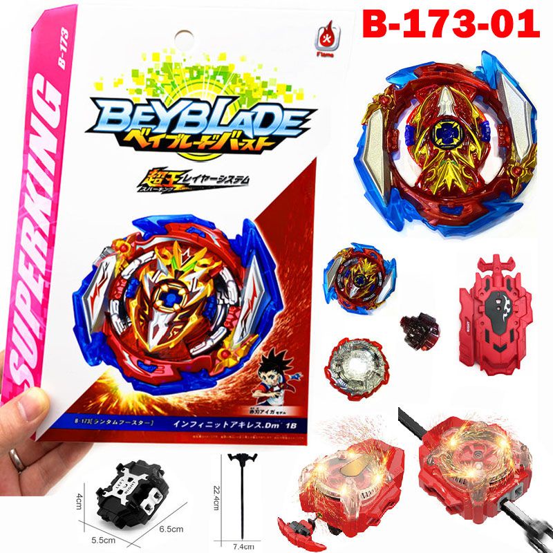 Beyblade Burst Superking Sparking Launcher B-173-01 Infinite Achilles 1B Sword