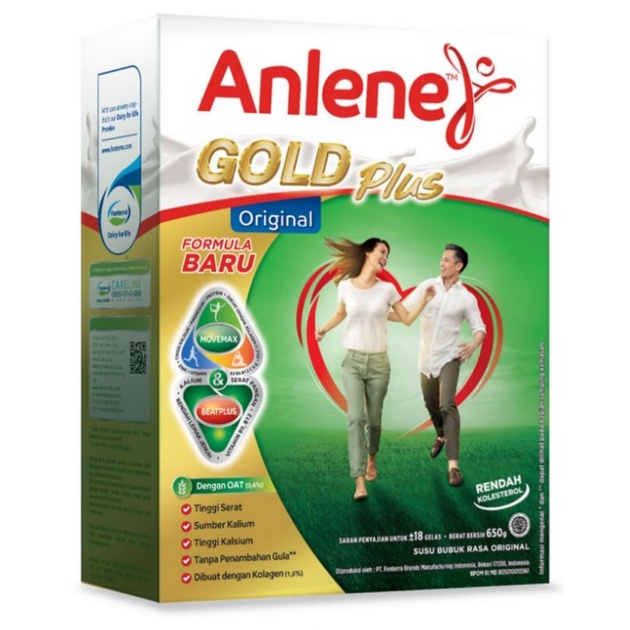 

Anlene Susu Bubuk Gold Original Box 650g