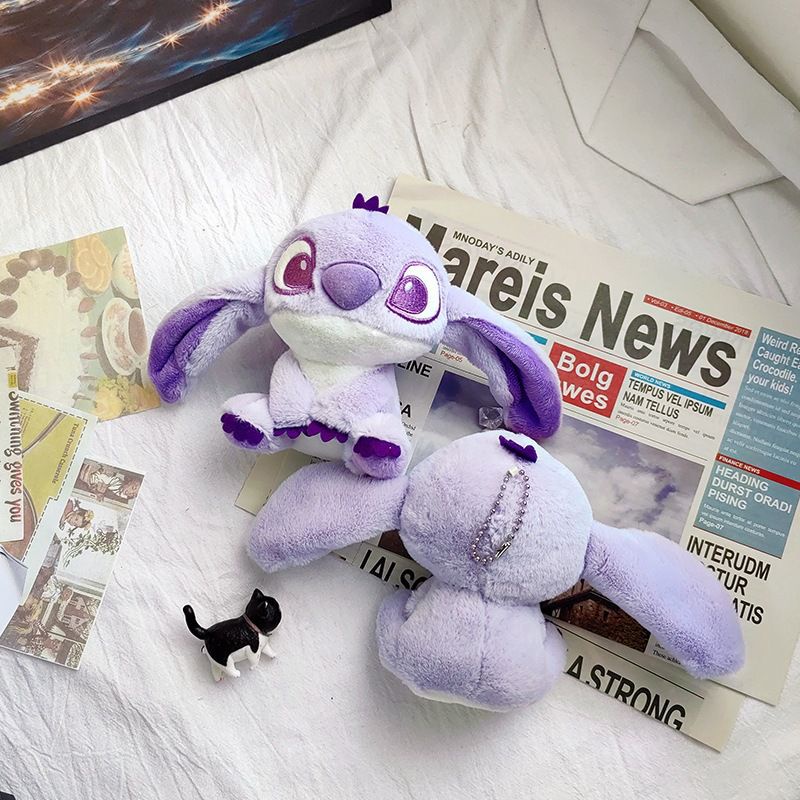 Cute Lilo And Stitch The Series Stitch Plush Pendant 13cm Stuffed Toy Decorations Holiday Gift