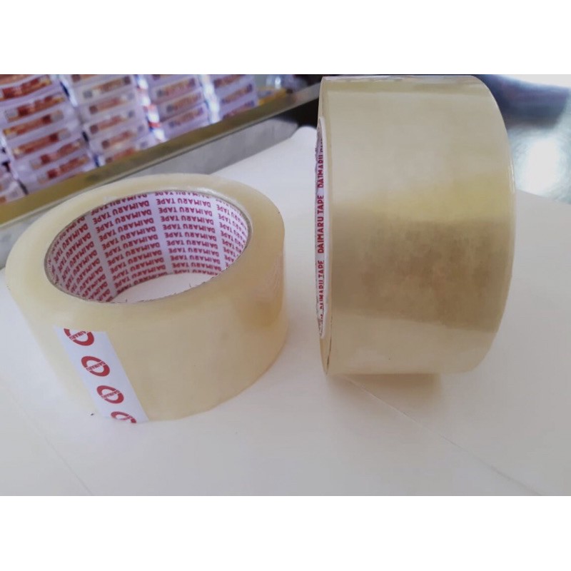 

Plakban Daimaru OPP Bening 2”/Lakban 2 inchi Transparan/Transparent