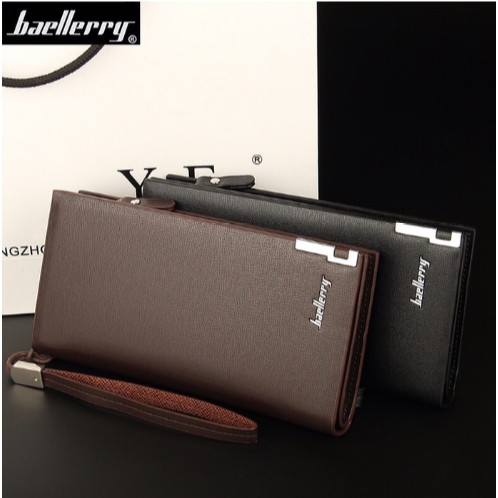 Dompet Panjang Lipat Dompet Kulit Pria Wanita Original Baellerry SW002