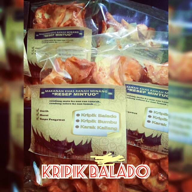 

Keripik Balado Resep Mintuo