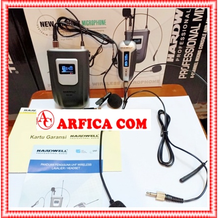 Mic wireless Hardwell EM 300 Original EM300 Bando Headset Original top