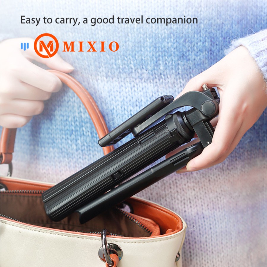MIXIO A61 Tongsis Bluetooth / Tripod Stabilizer Gimbal Selfie Stick - 80cm/160cm-5