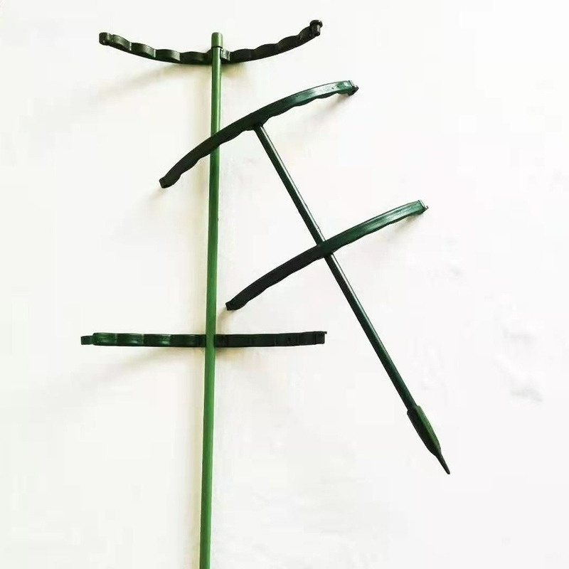 Klip Holder Tanaman Bonsai / Bunga / Sayuran Bentuk Setengah Lingkaran Bahan Plastik