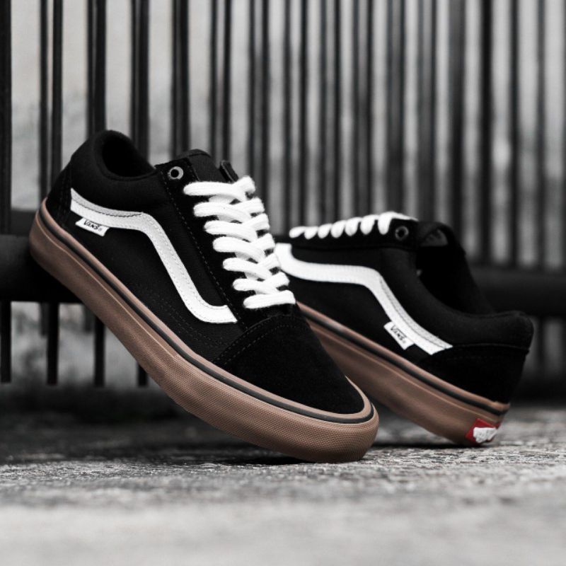 VANS OLD SKOOL PRO BLACK GUM ORIGINAL