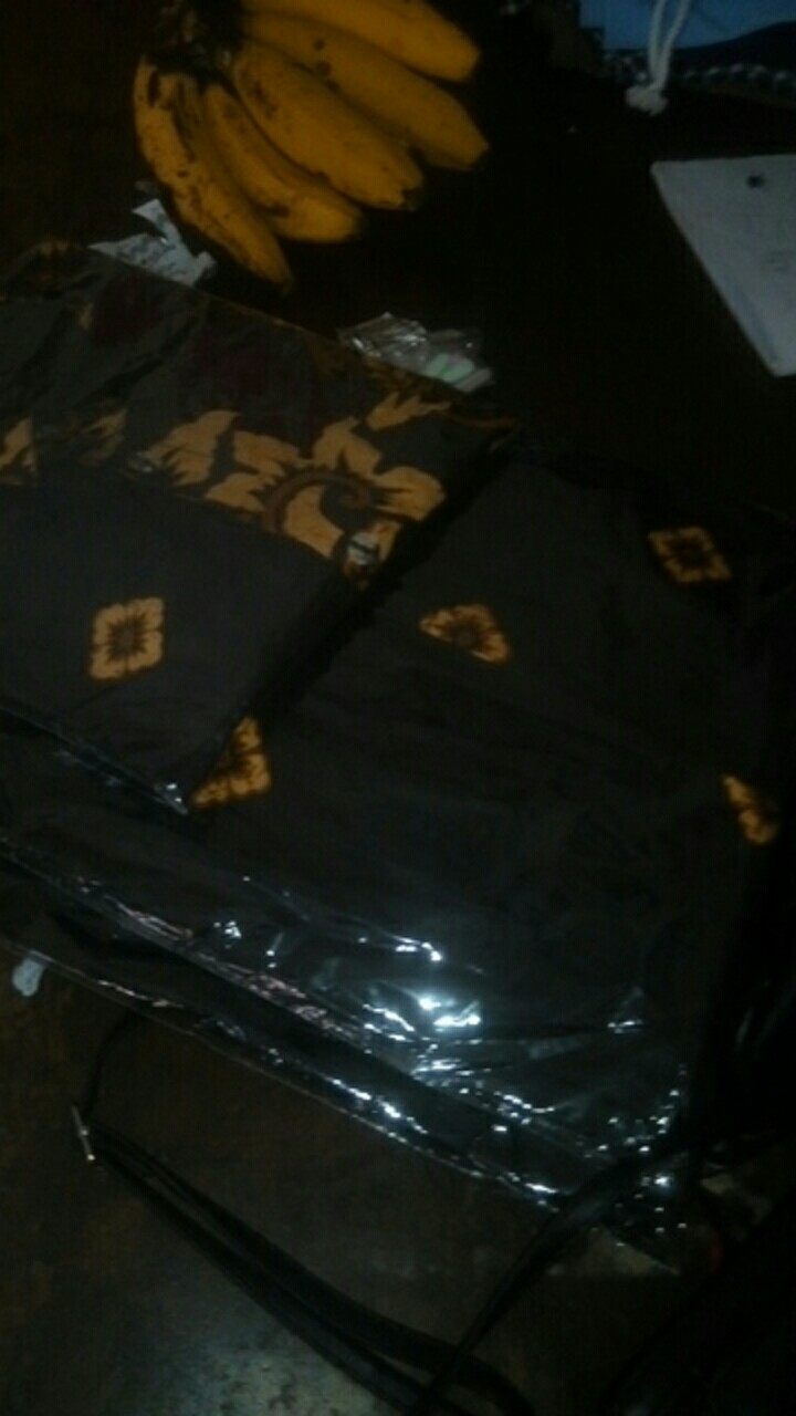 Batik Couple Keluarga Sania Ruffle Ori Ndoro Jowi Dnt Motif Sakura Merahh