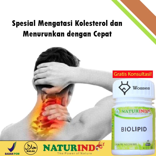 

Obat Herbal Kolesterol ( Biolipid ) Naturindo
