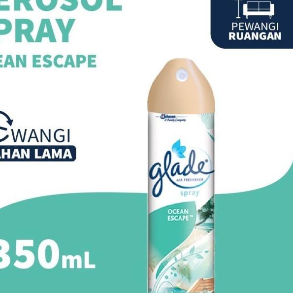 ♪ GLADE AEROSOL SPRAY 350 ml + 50 ml - OCEAN ☆