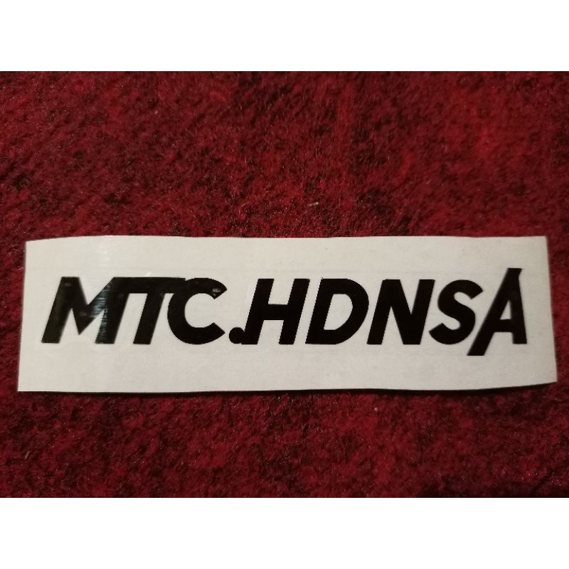 STICKER MTC.HDNSA