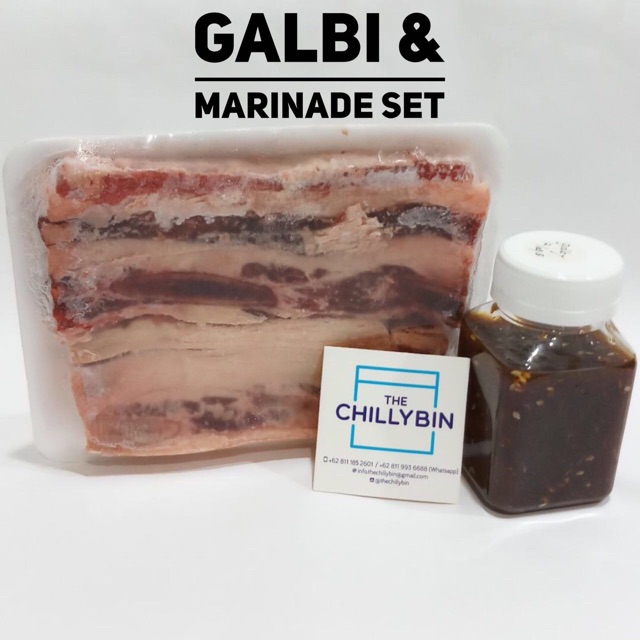 

Galbi (iga sapi) dengan Saos ala Korea