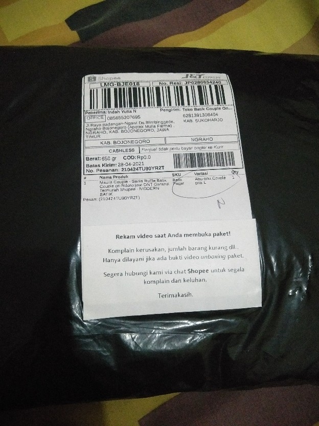 Maura Couple - Sania Ruffle Batik Couple Ori Ndoro Jowi Dnt Garansi Termurah Shopee - Modern Batik