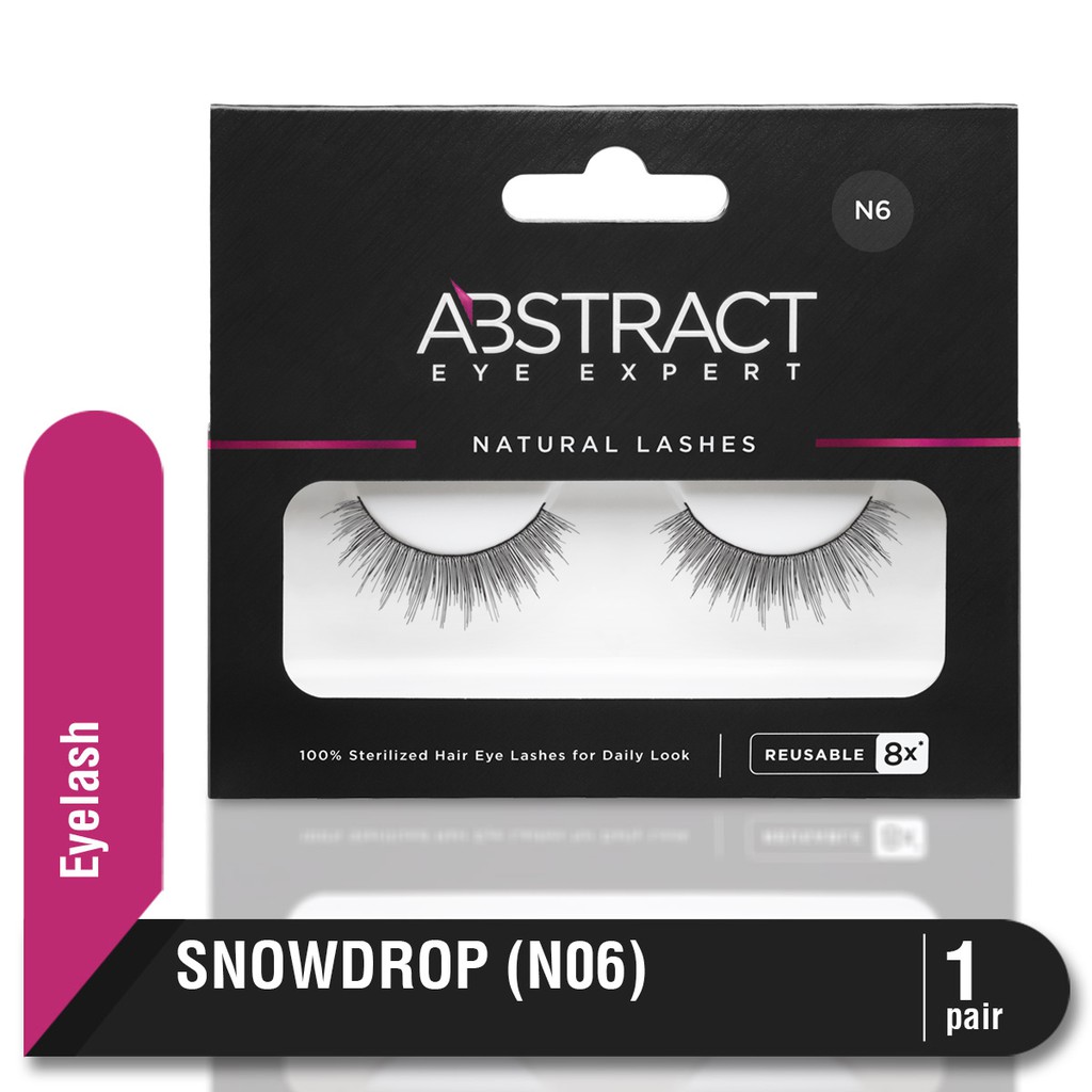 Abstract Eyelash Natural N06 Snowdrop