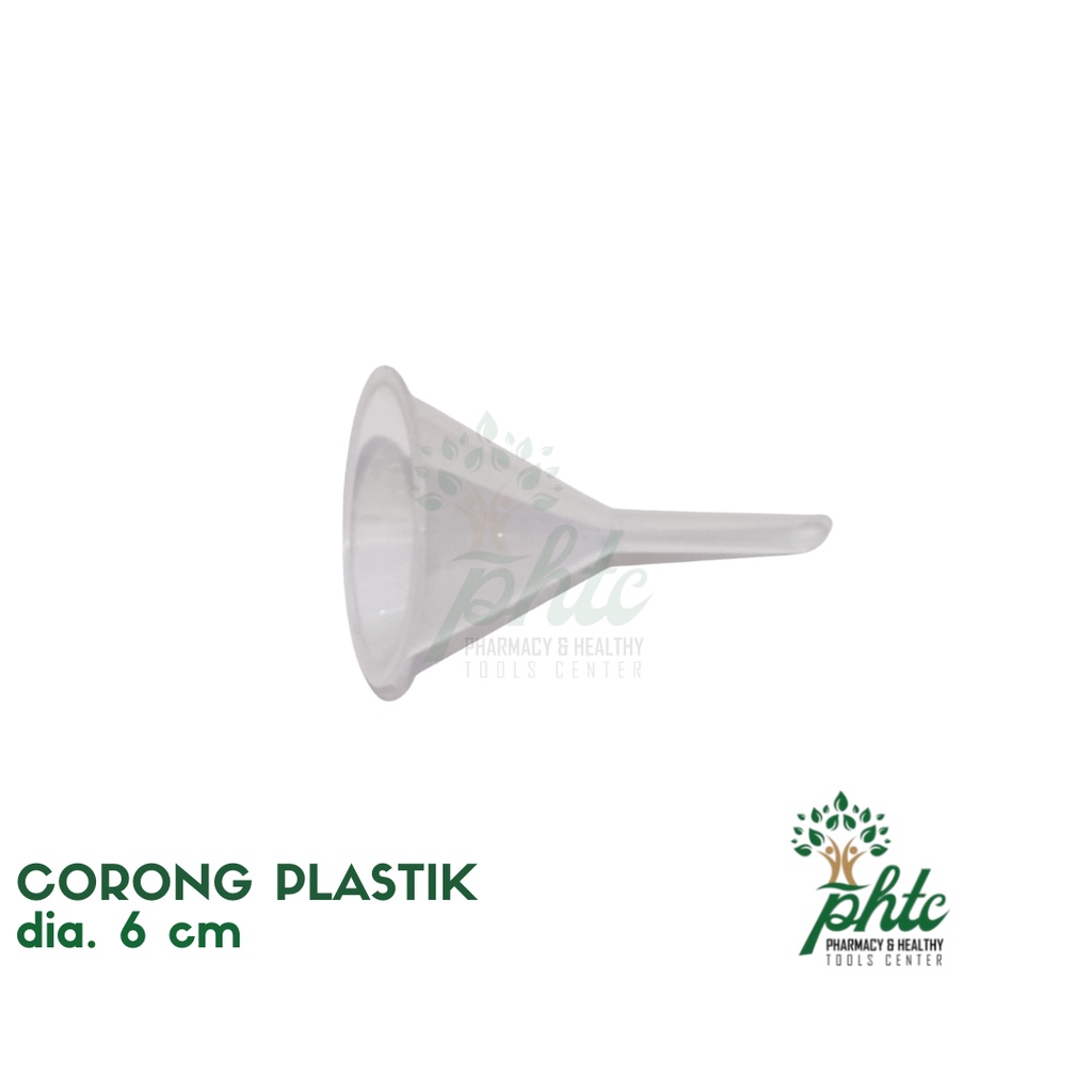 Corong Plastik Diameter 6cm l Corong Lab Plastik