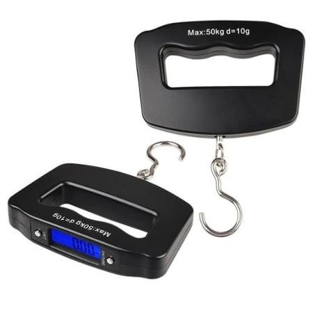 Trend-Alat Timbang Penimbang Timbangan Koper Tas Travel Digital 50 kg Gantung Luggage Scale