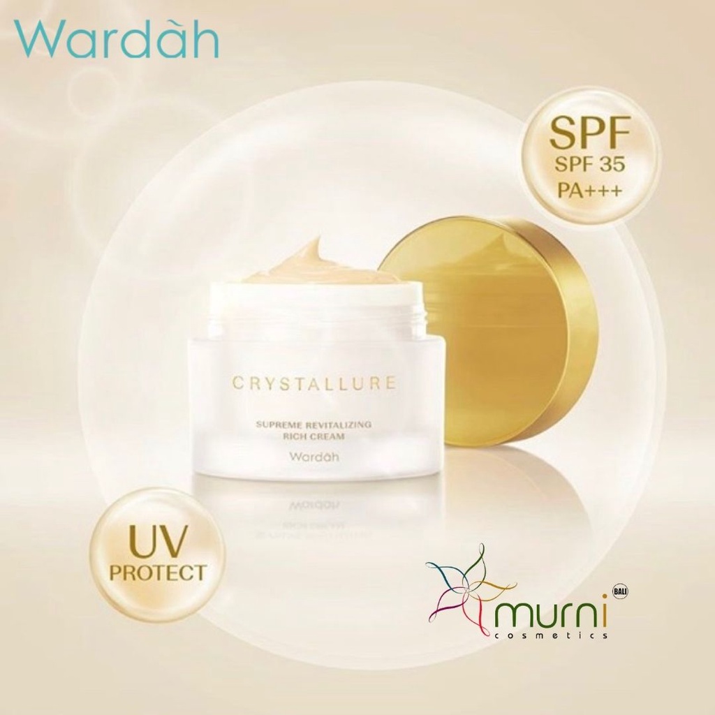 Wardah CRYSTALLURE Supreme Revitalizing Rich Cream SPF 35 PA+++