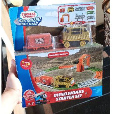 Thomas and Friends Motorized Raul track Dieselworks Stater Set