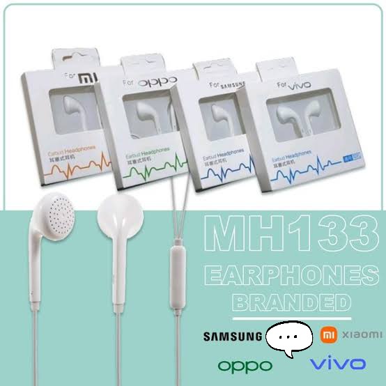 MH 133 Headseat OPPO Reno A FIND IN-Jack 3,5 MM Head Seat Earphone-Orisinil ORI-99% Earsphone Bass Soft Slowly EXTRA Move Headsfree-Headfree-Headphone-Handset-Headset 3.5mm 3,5mm 3,5 set Ear Phone HM-133 -HM133-MH133 Copotan Bagus Murah Ga sakit Telinga