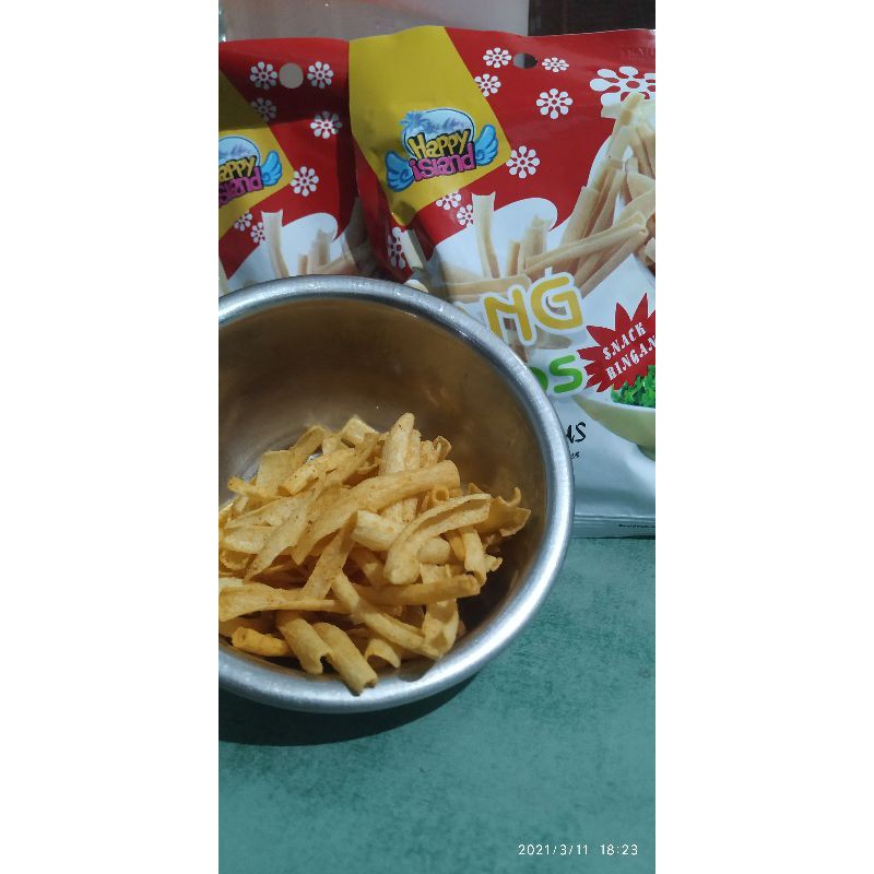 

Jamin Nagih!!!!! Delicious Wang Chips Snack Ringan Rasa Sapi Panggang Pedas isi 10bks