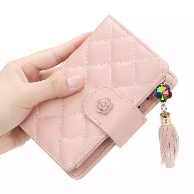 Dompet Abg Murah H5002 Dompet Wanita Purse Wallet Fashion Korean Style Hengsheng - Biru dompet Murah