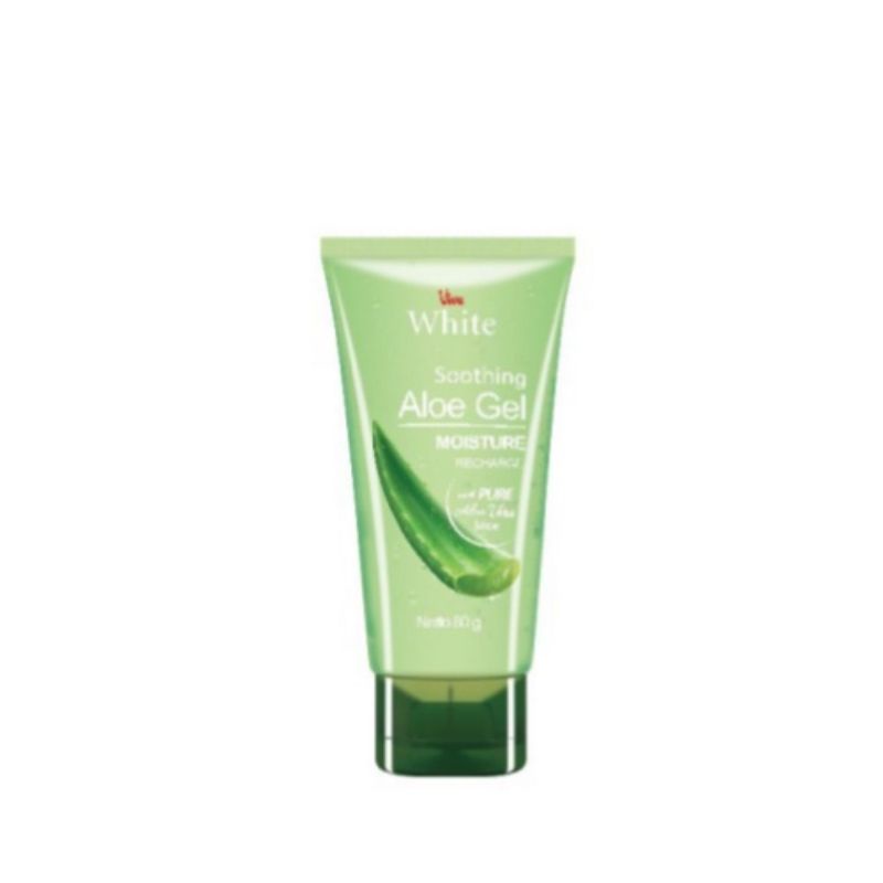 Viva White Soothing Aloe Vera Gel 80gr/100% Original