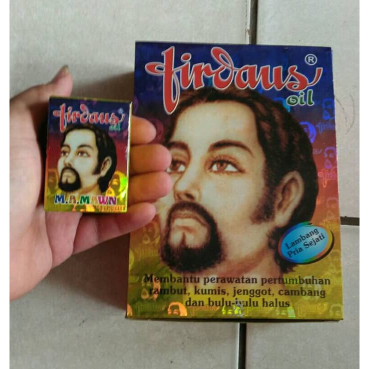 Firdaus Oil Penumbuh bulu kumis jenggot rambut