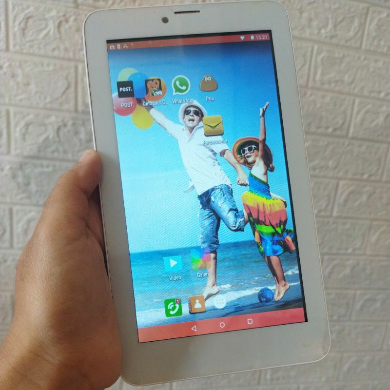 evercoss AT7F preloved tablet second bekas handphone tab ipad