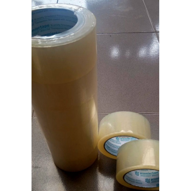 

Plack band Isolasi bening 2" panjang 100 yard