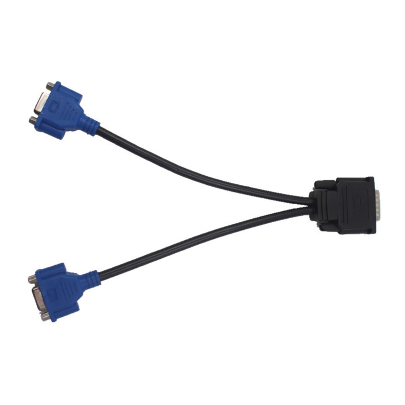 Kabel Adapter Kartu Video btsg DMS-59 Pin to 2sekat VGA Kompatibilitas Bagus