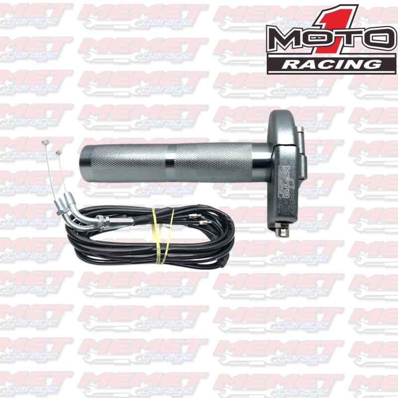 GAS SPONTAN MOTO 1 RACING CNC 2 KABEL GREY NOT KTC KYTACO